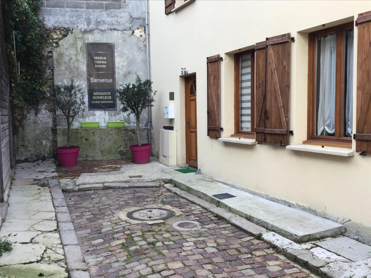 Appartement Medicis Avec Garage Honfleur Buitenkant foto